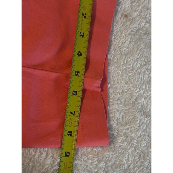 St Johns Bay Womens Eastern Coral Mid Rise Capri Pants Slendering Size 18 New - Picture 9 of 11